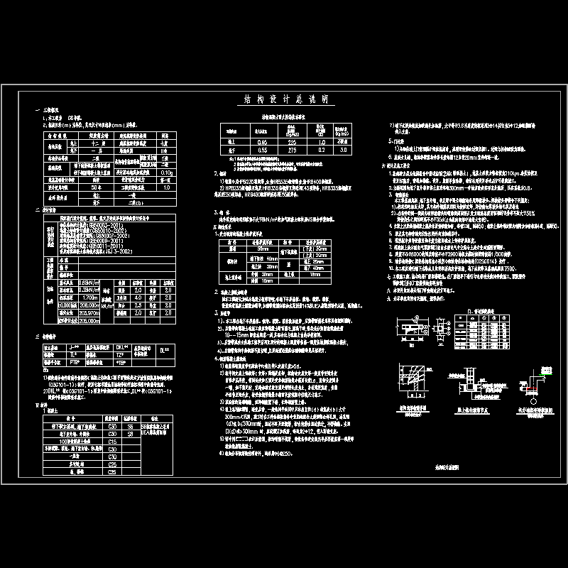 短肢剪力墙结构设计说明 - 1