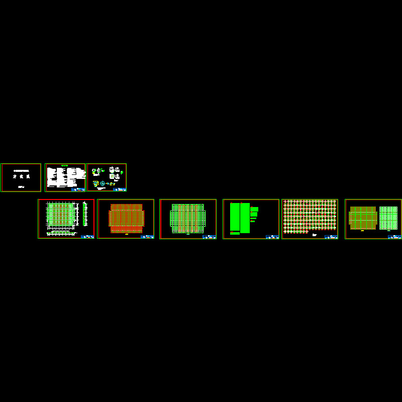 体育馆网架方案详图2.dwg