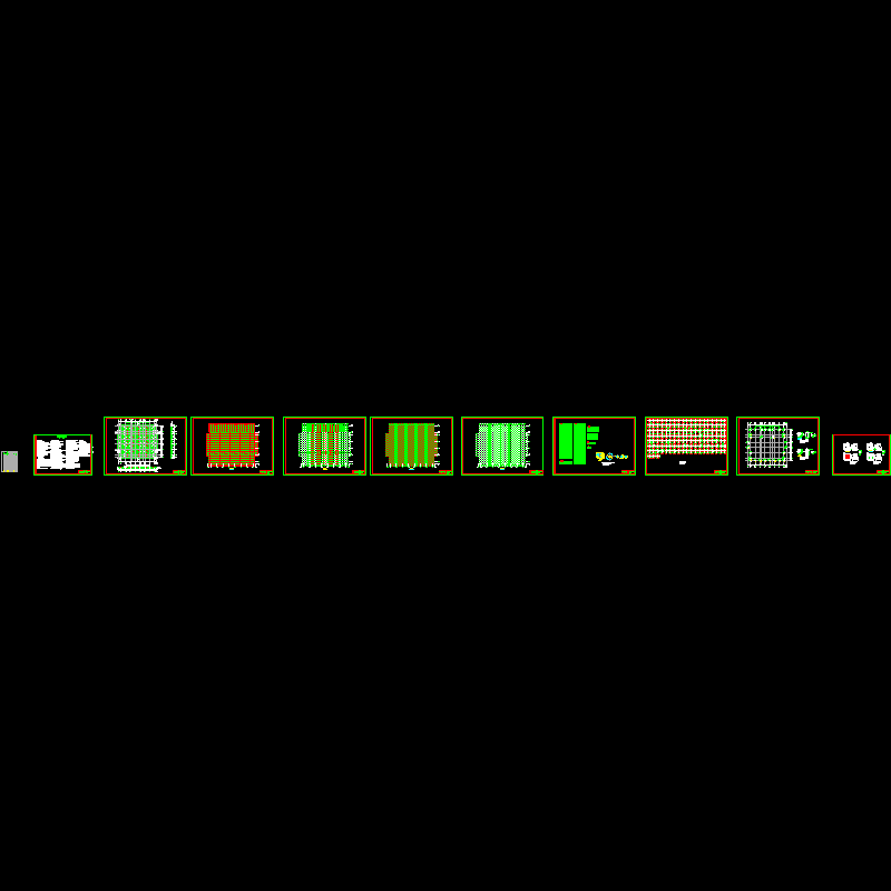 体育馆网架施工图.dwg