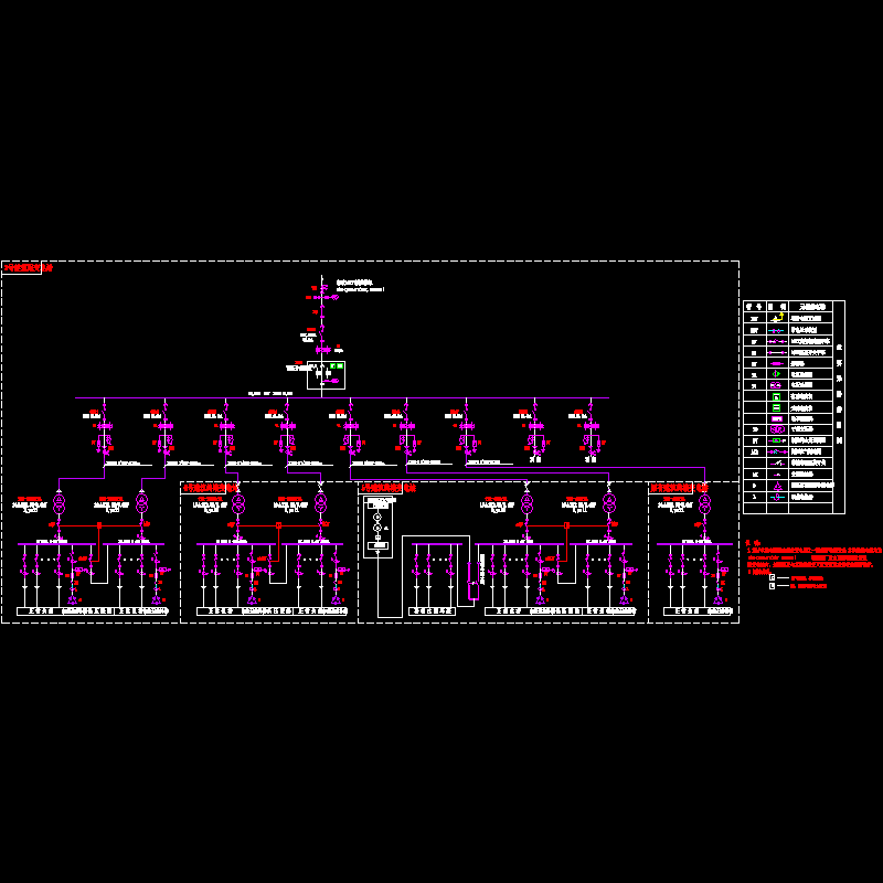 03-全厂供配电系统单线图.dwg