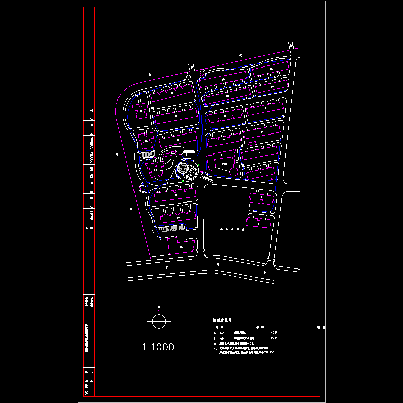 某小区绿化照明平面布置图.dwg