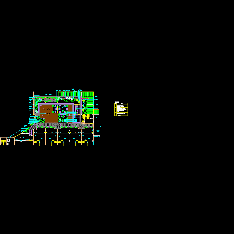 42-屋顶花园绿化平面图.dwg