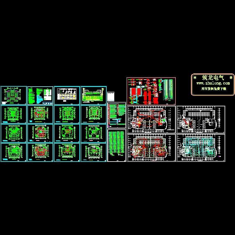 高层电气CAD图纸 - 1