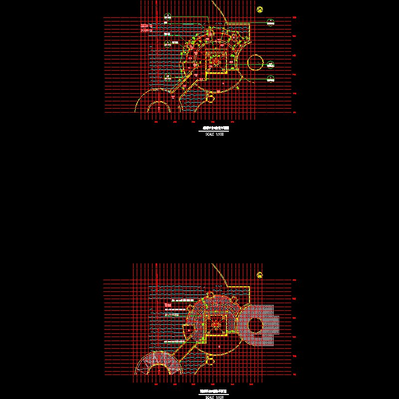 观湖平台b平面图.dwg