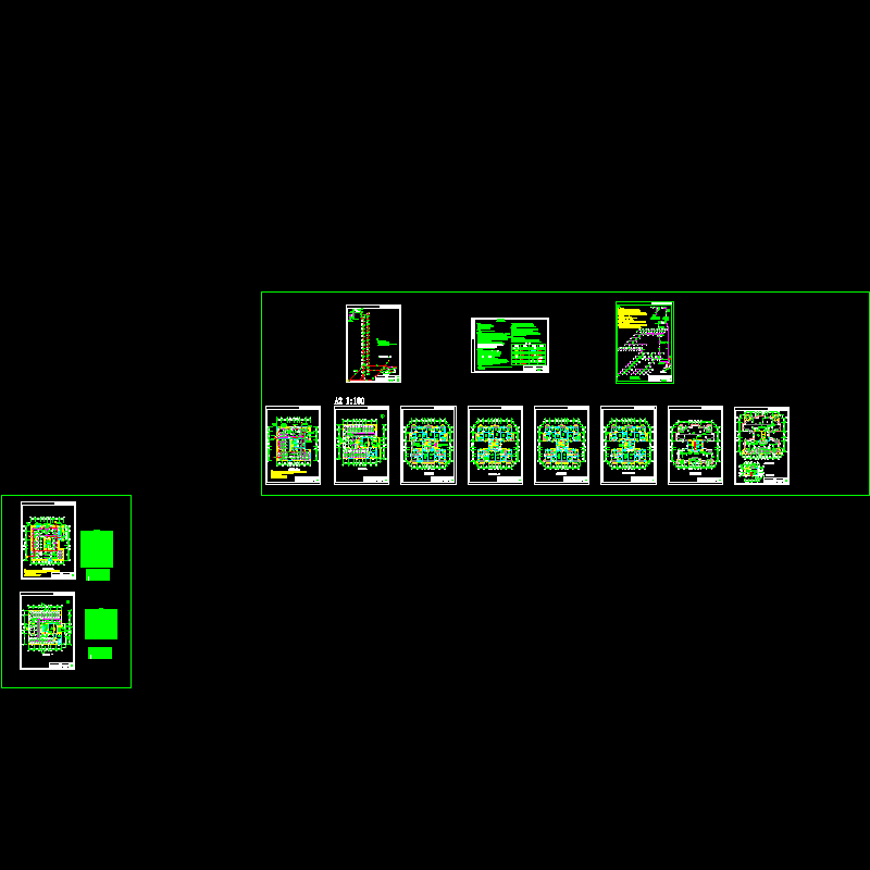 15层住宅楼消防设计CAD图纸.dwg - 1