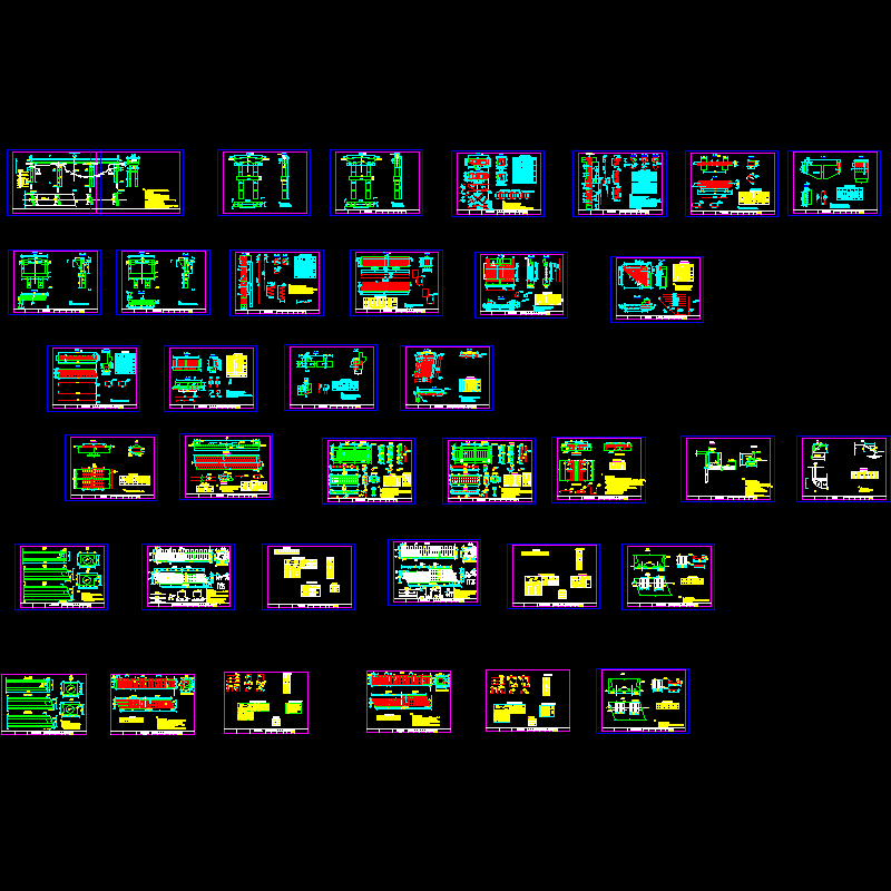 182218m简支梁桥全套CAD施工图纸（37张）.dwg - 1