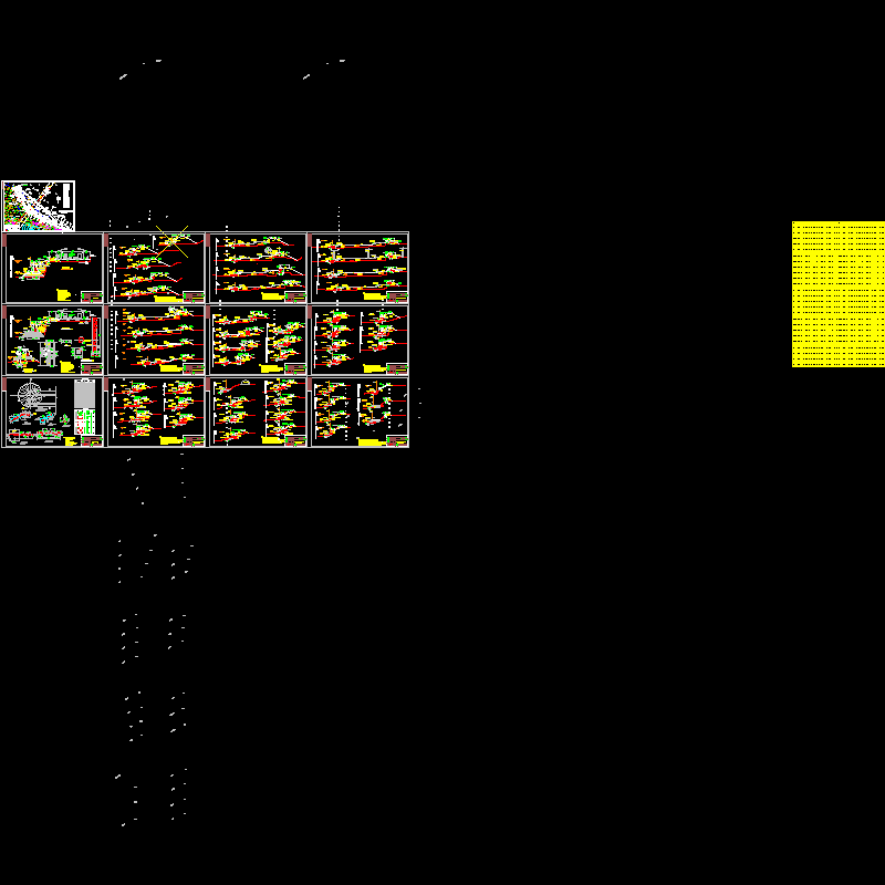 城市防洪标准断面图纸.dwg - 1