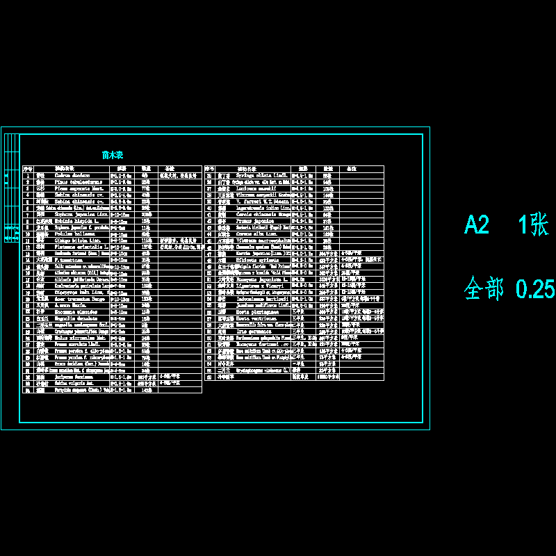 最终苗木表1228.dwg