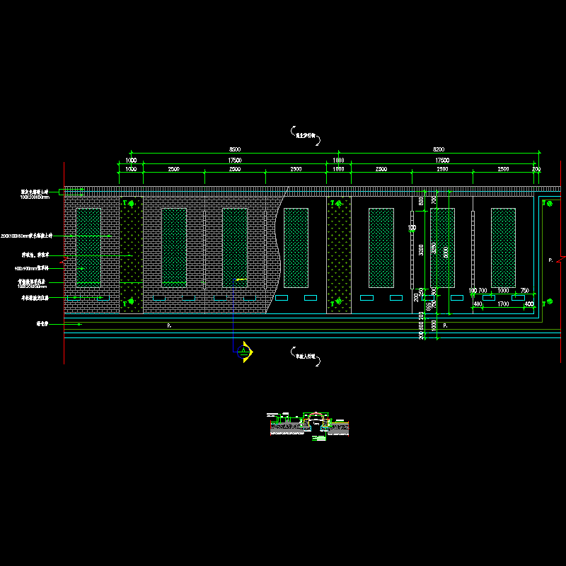 小区临时停车场施工CAD详图纸.dwg - 1