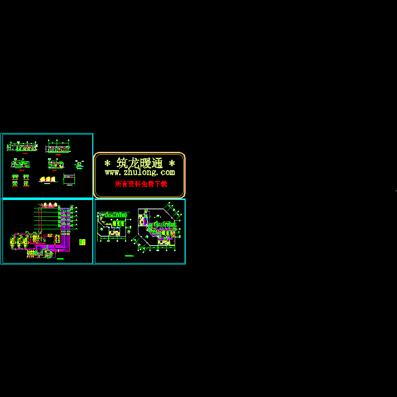 某孵化大楼空调机房图.dwg