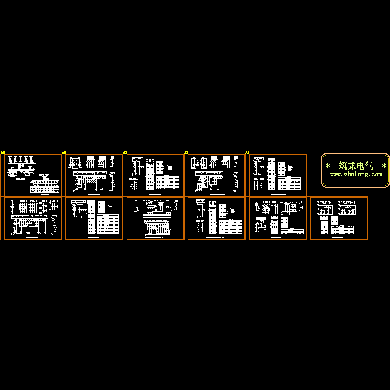 变电所二次系统原理CAD图纸.dwg - 1