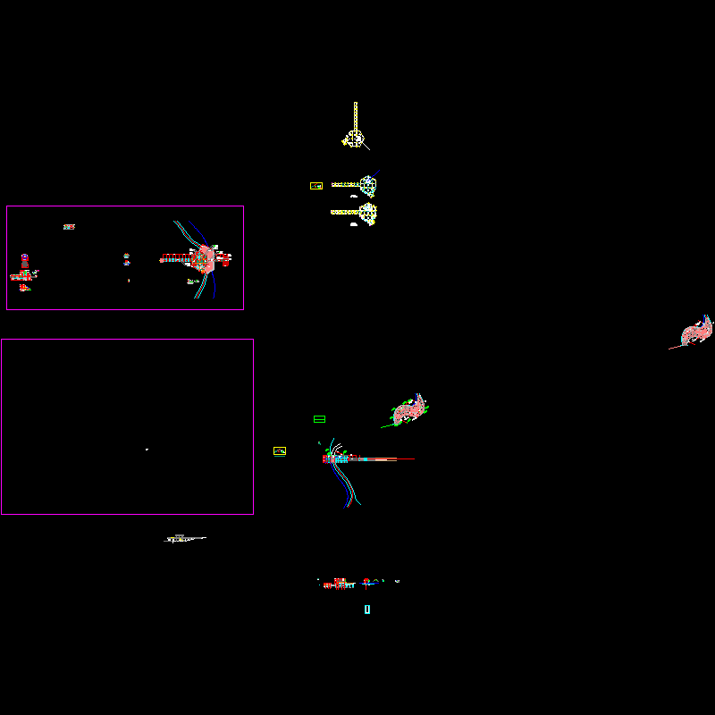 公园观景台施工CAD详图纸 - 1