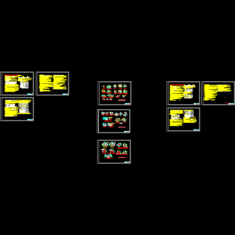 多个经典结构设计说明.dwg - 1