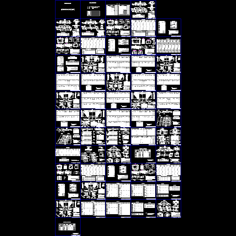 高速公路箱型涵洞通用图（60页图纸）.dwg - 1