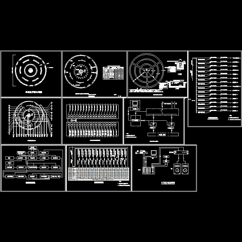 喷泉施工全套图纸（10页图纸）.dwg - 1