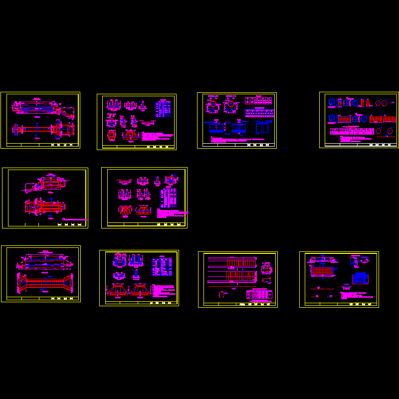 公路工程涵洞整套CAD图纸 - 1