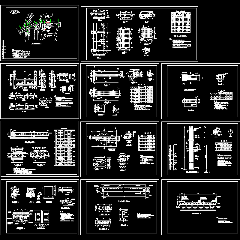 10m板桥结构施工图纸和钢筋布置图 - 1