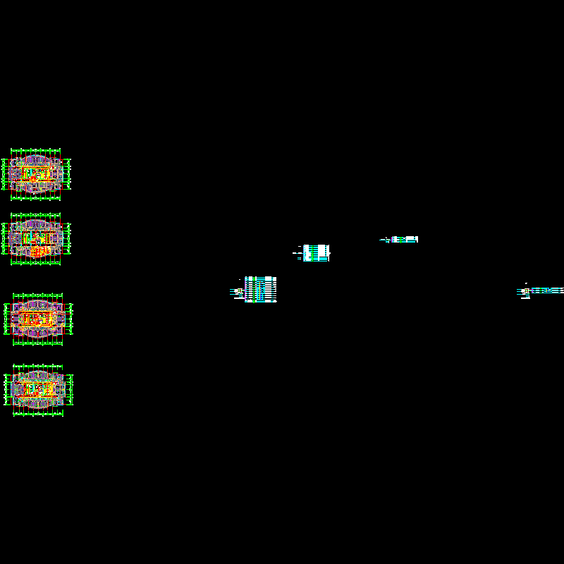 国内酒店装修电气平面图纸.dwg - 1