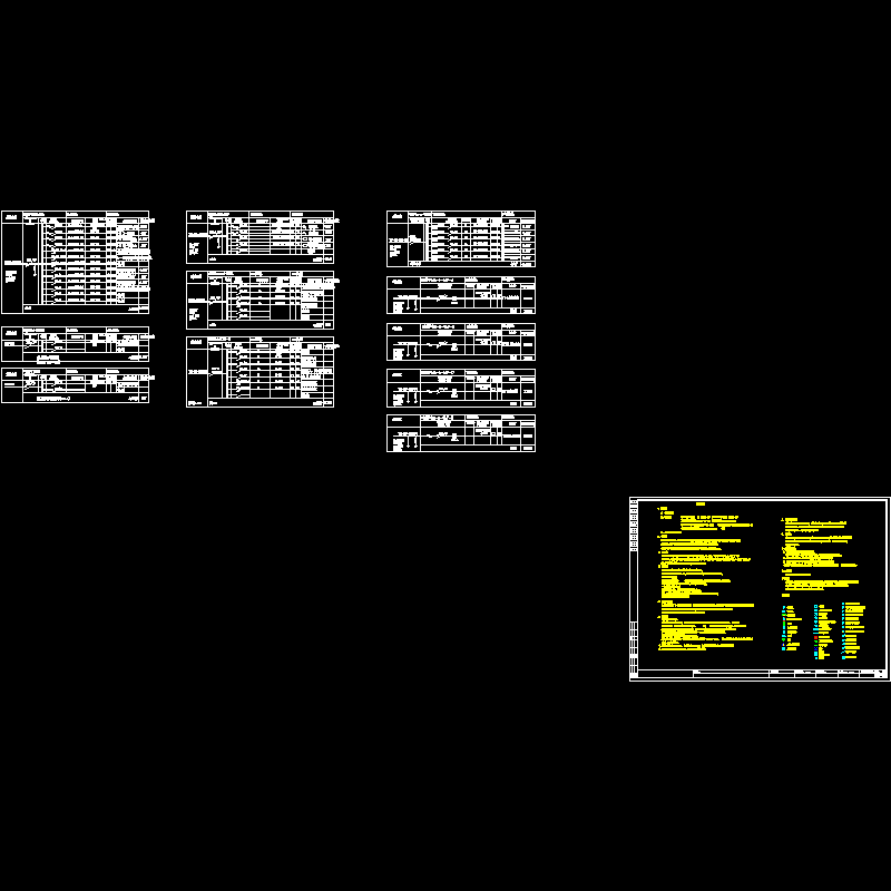 四单元16层楼的电气系统图.dwg