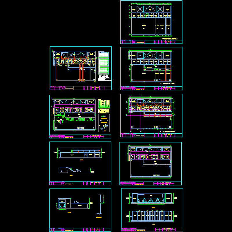 一套废水处理工程设计CAD施工图纸 - 1