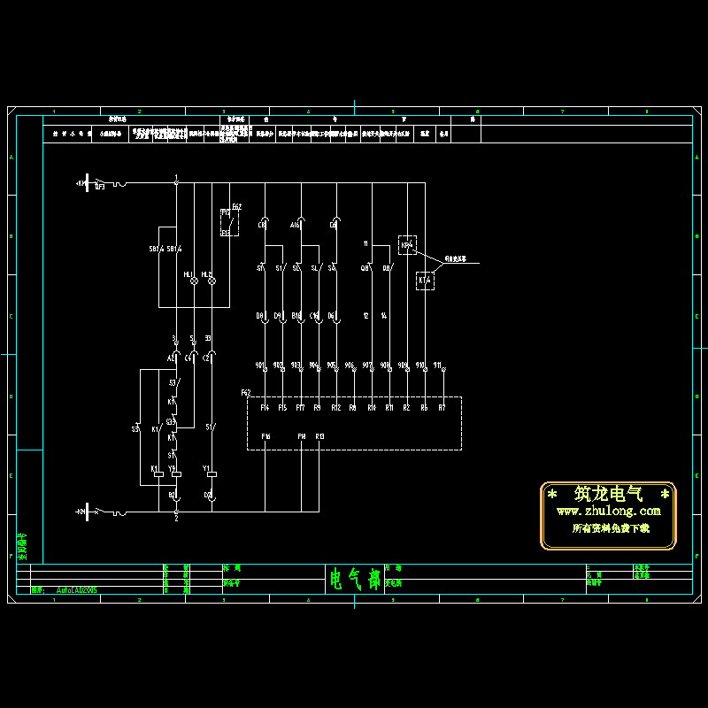 变压器二次原理图.dwg