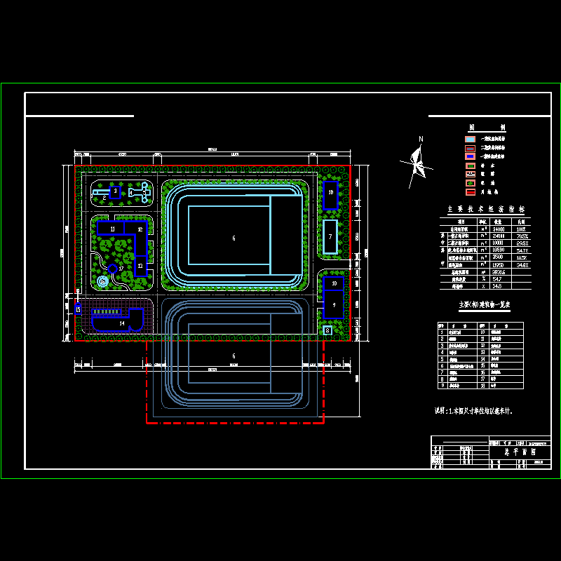 总平面布置图-悬挂曝气.dwg