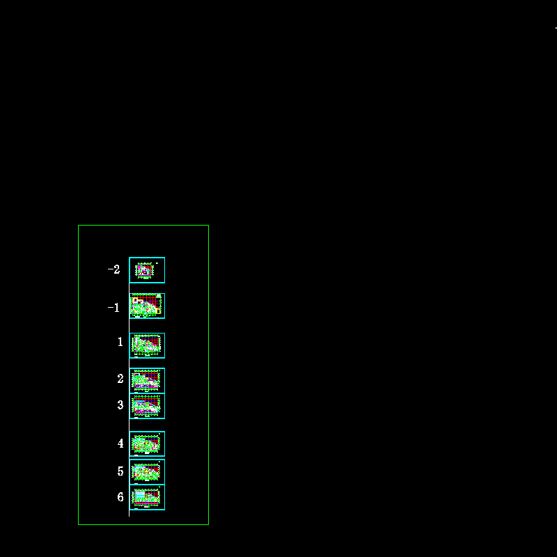 上6层医院空调全套CAD施工图纸.dwg - 1