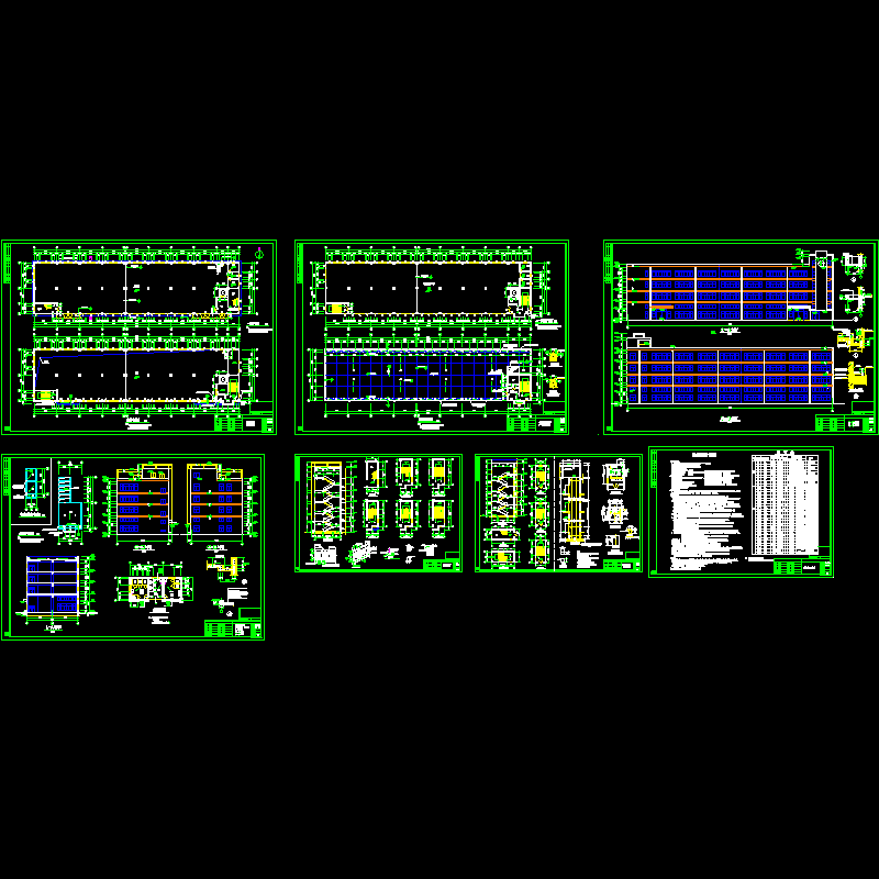 城市标准厂房建筑设计CAD图纸.dwg - 1