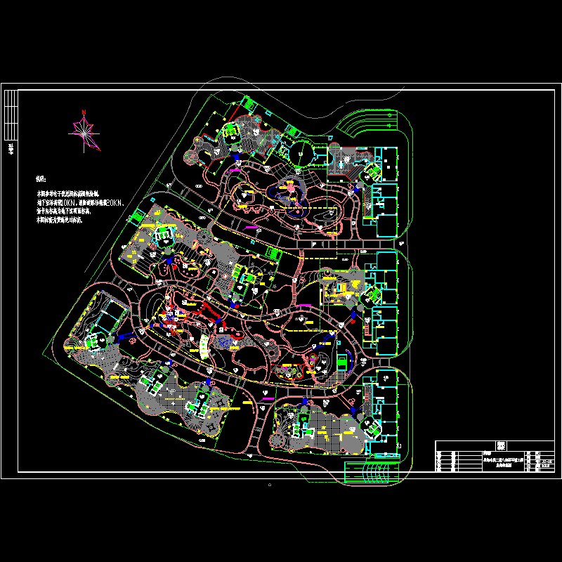 星海八组团竖向图1.dwg