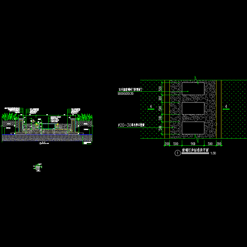 ys-x3-05玻璃汀步.dwg