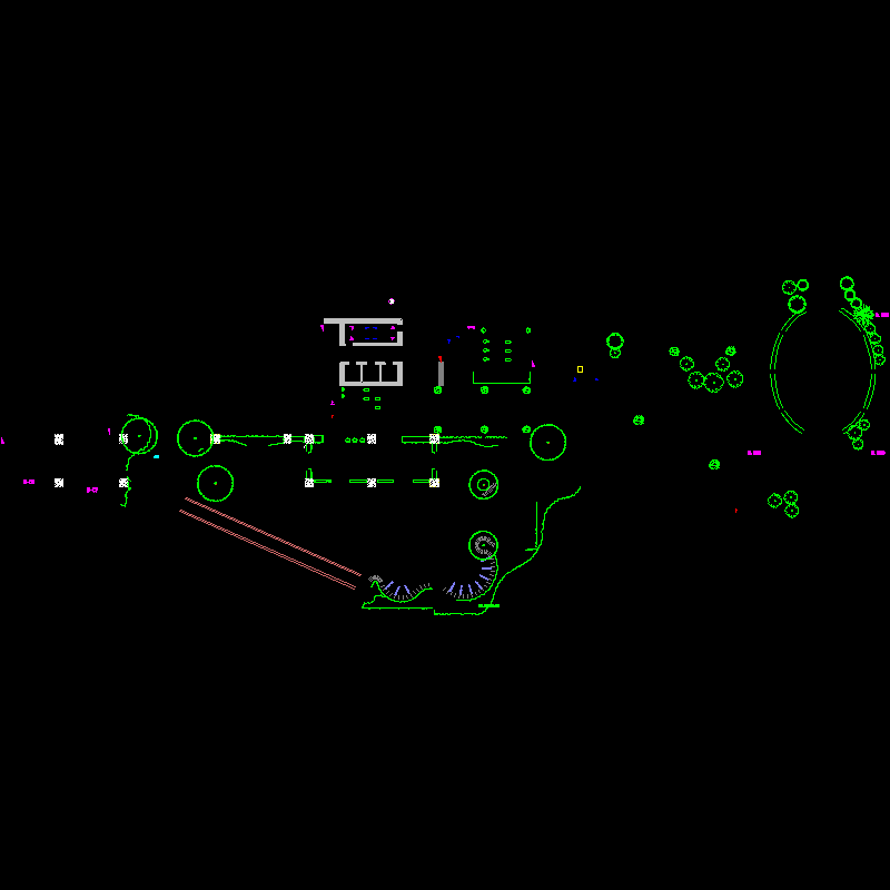 002屋顶泳池灯具布置图 .dwg