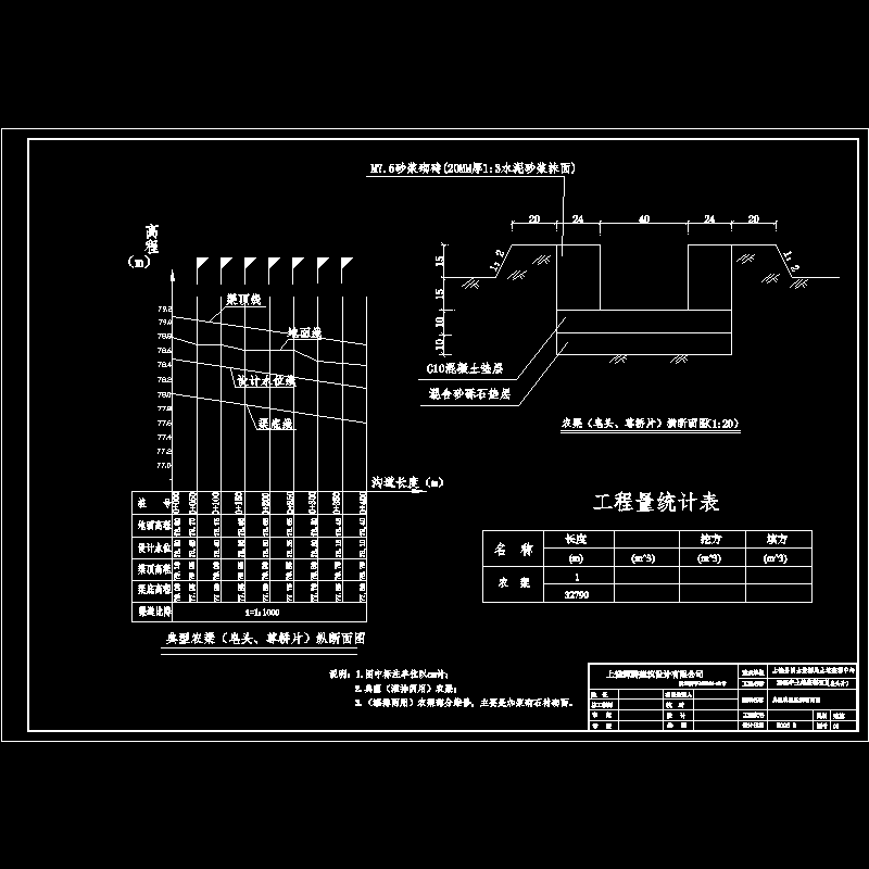 附图09.农渠纵横断面图.dwg