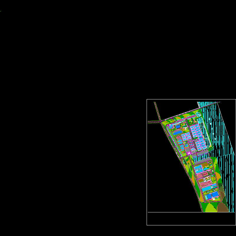 厂区物流详细景观绿化方案设计图纸.dwg - 1