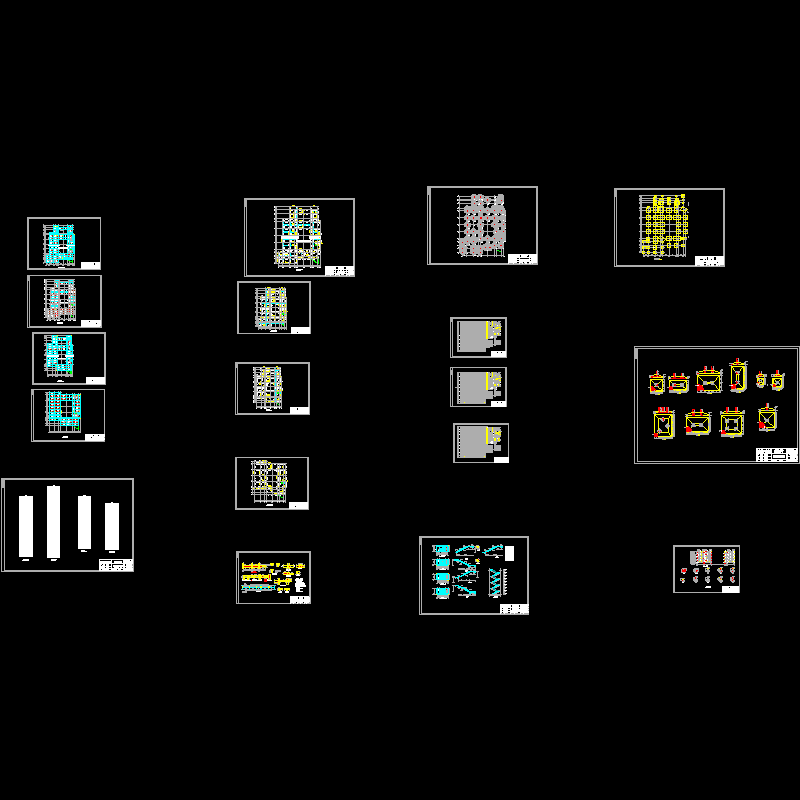 高校图纸书馆结构设计.dwg - 1