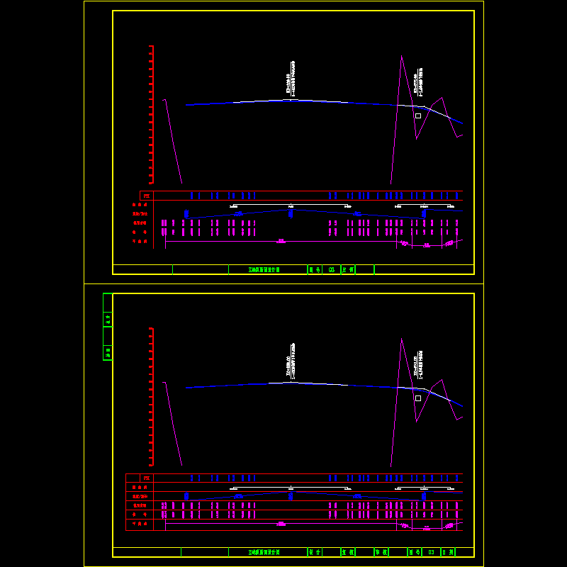 03 x线纵断面设计图.dwg