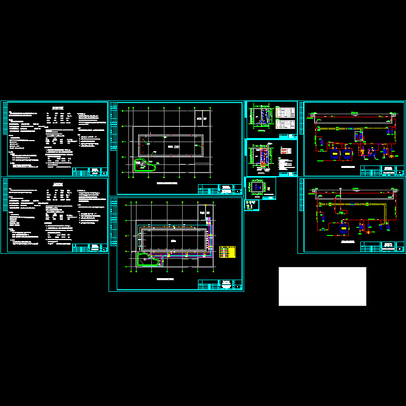 泳池及儿童戏水池成套图纸.dwg - 1