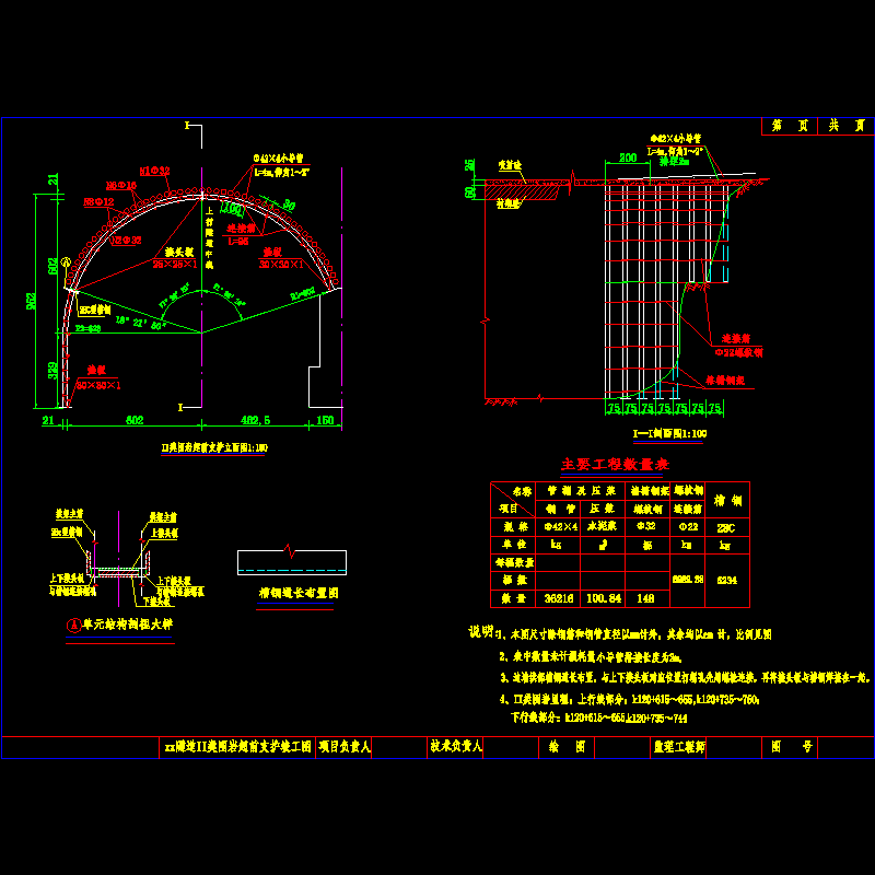 ii类围岩超前支护竣工图.dwg