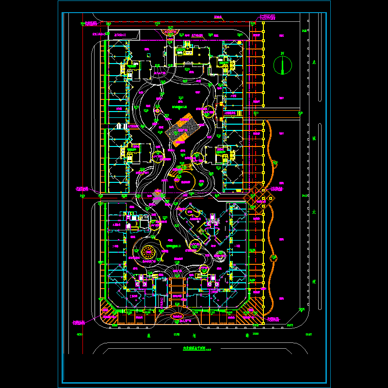 01尚景欣园总平面.dwg