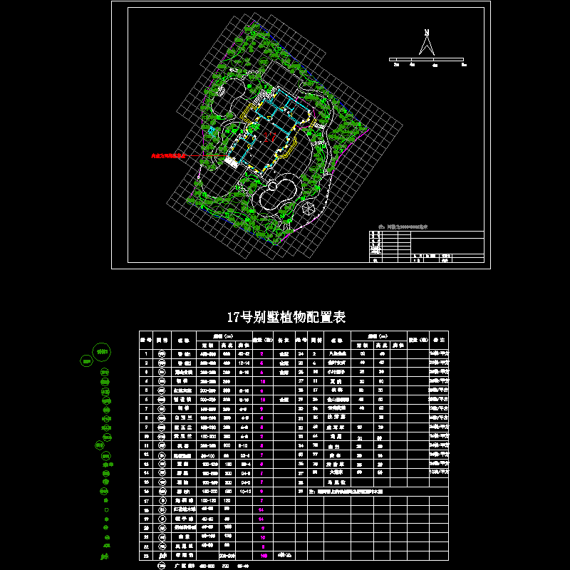 17号别墅植物施工图06.05.19.dwg