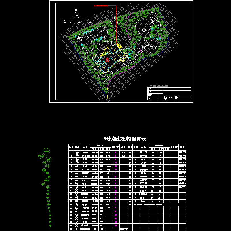 6号别墅植物施工图06.05.23.dwg