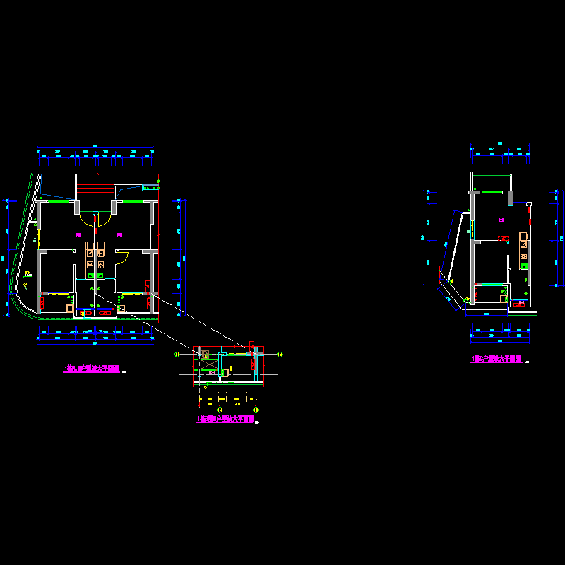 1栋户型放大平面图.dwg