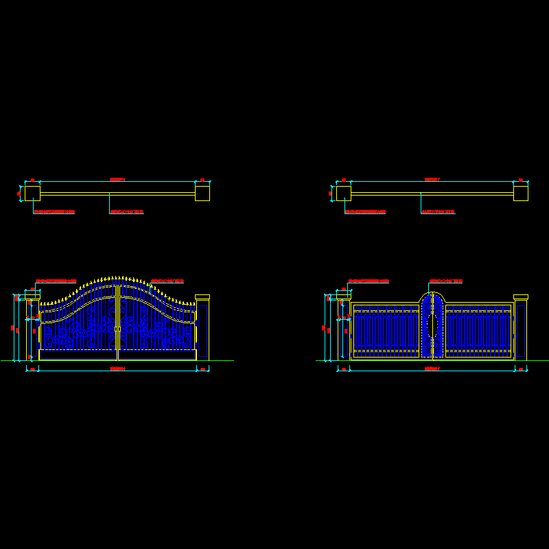 bg-d-5.01铁艺大门.dwg