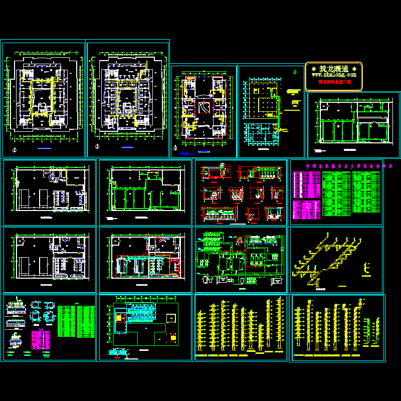 某机房系统平面布置图.dwg