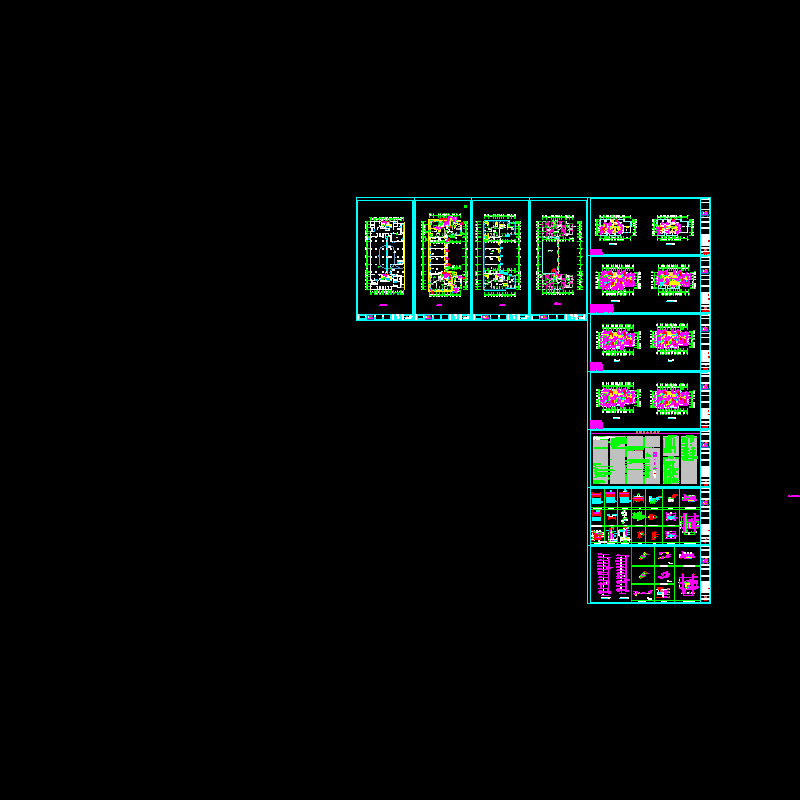 15层商住楼采暖通风图纸.dwg - 1