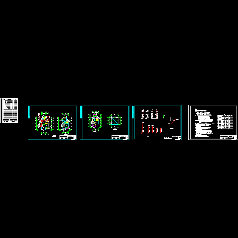 别墅群3层别墅给排水大样图（F-3户型）.dwg - 1