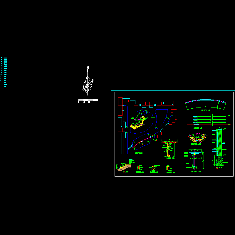 场地d详图-景墙.dwg