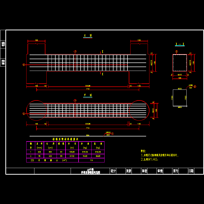 西冲中桥桥墩系梁钢筋构造图.dwg