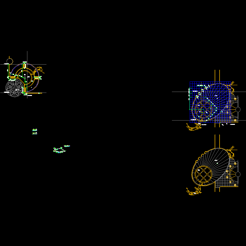 主题广场施工CAD详图纸 - 1