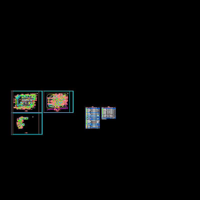 高档小区植物种植设计CAD施工图纸.dwg - 1