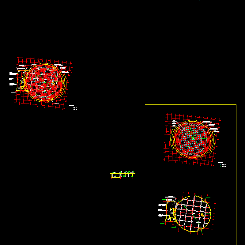 小型旱喷广场CAD施工大样图全套.dwg - 1